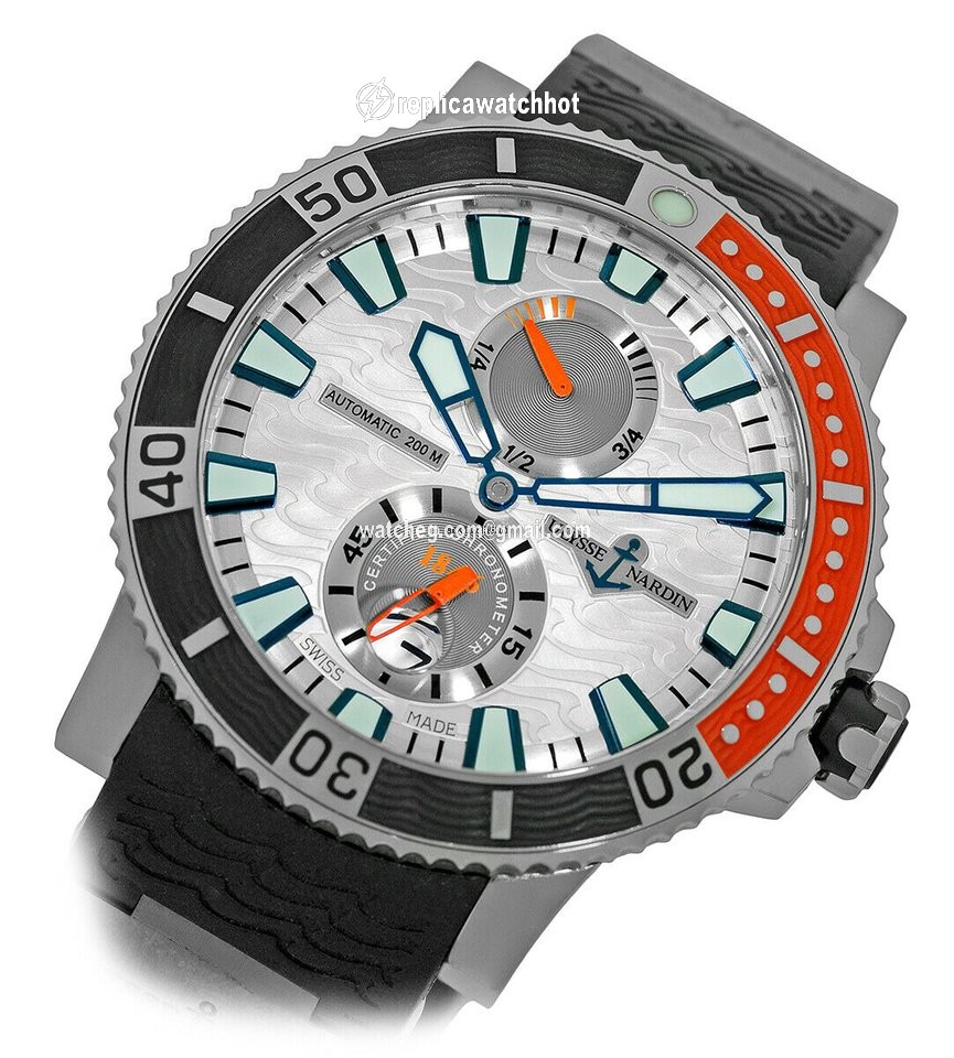 Ulysse Nardin Maxi Marine Diver Mens watch Unisex Automatic Titanium 263-90 3