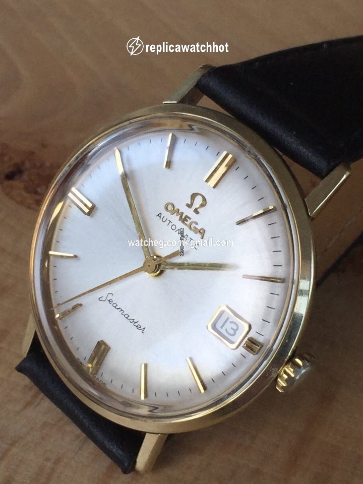 Omega Seamaster Mens watch Unisex Automatic Gold Steel 14770 3
