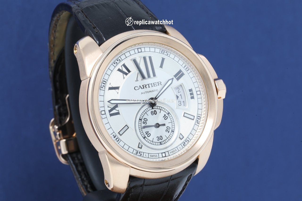 Cartier Calibre de Cartier Mens watch Unisex Automatic Rose gold W7100009 3
