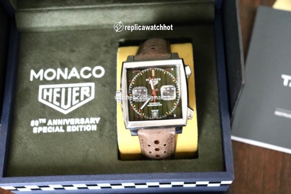 TAG Heuer Monaco Mens watch Unisex Automatic CAW211V.FC6466 3