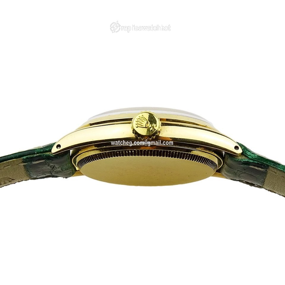 Rolex Oyster Perpetual 34 Mens watch Unisex Yellow gold Automatic 6584 3