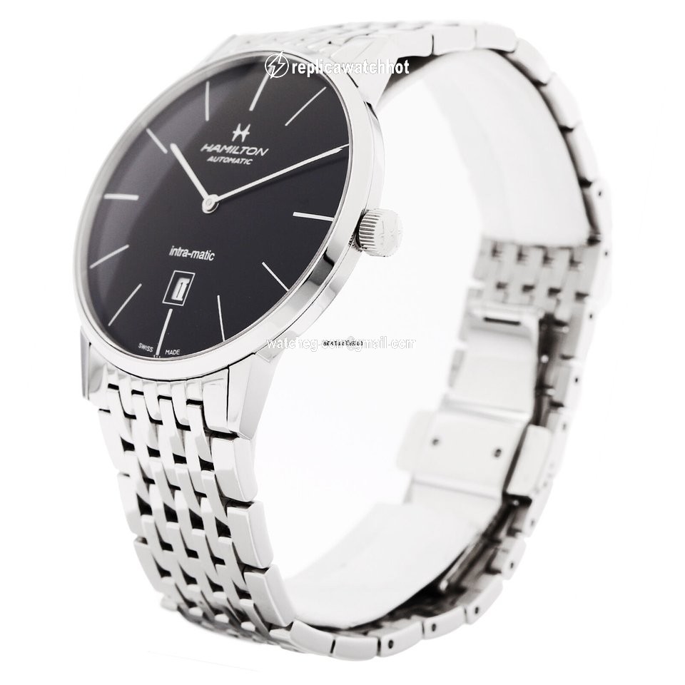 Hamilton Intra-Matic Mens watch Unisex Automatic Steel NUMBER H38755131 3