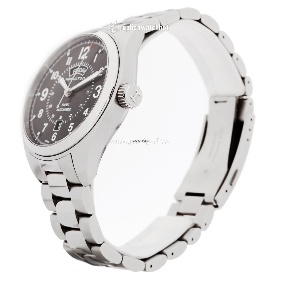 Hamilton Khaki Field Day Date Mens watch Unisex Automatic Steel NUMBER H70505933 3