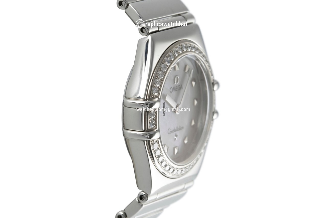 Omega Constellation Ladies Womens watch Quartz Steel 1475.71.00 3