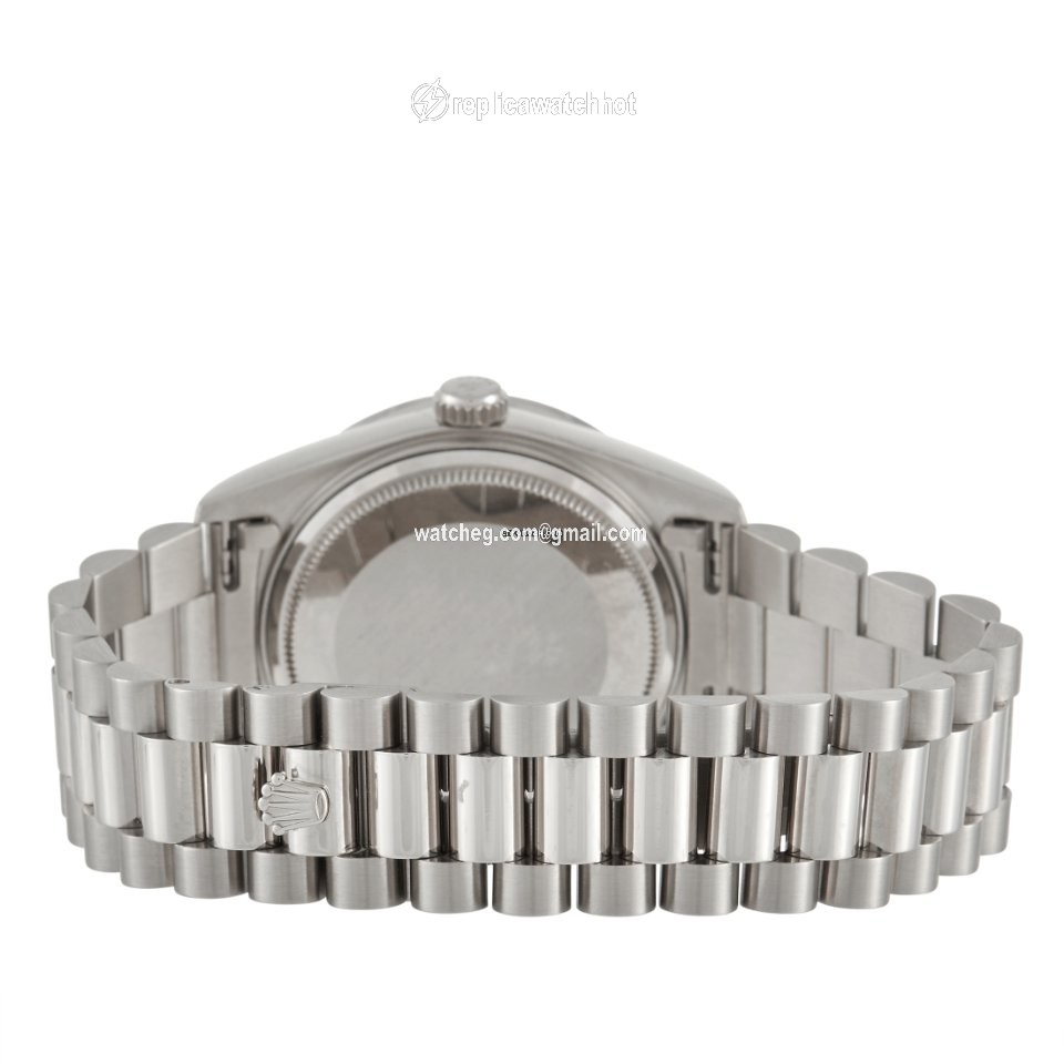 Rolex Day-Date 36 Mens watch Unisex White gold Automatic 18049 3