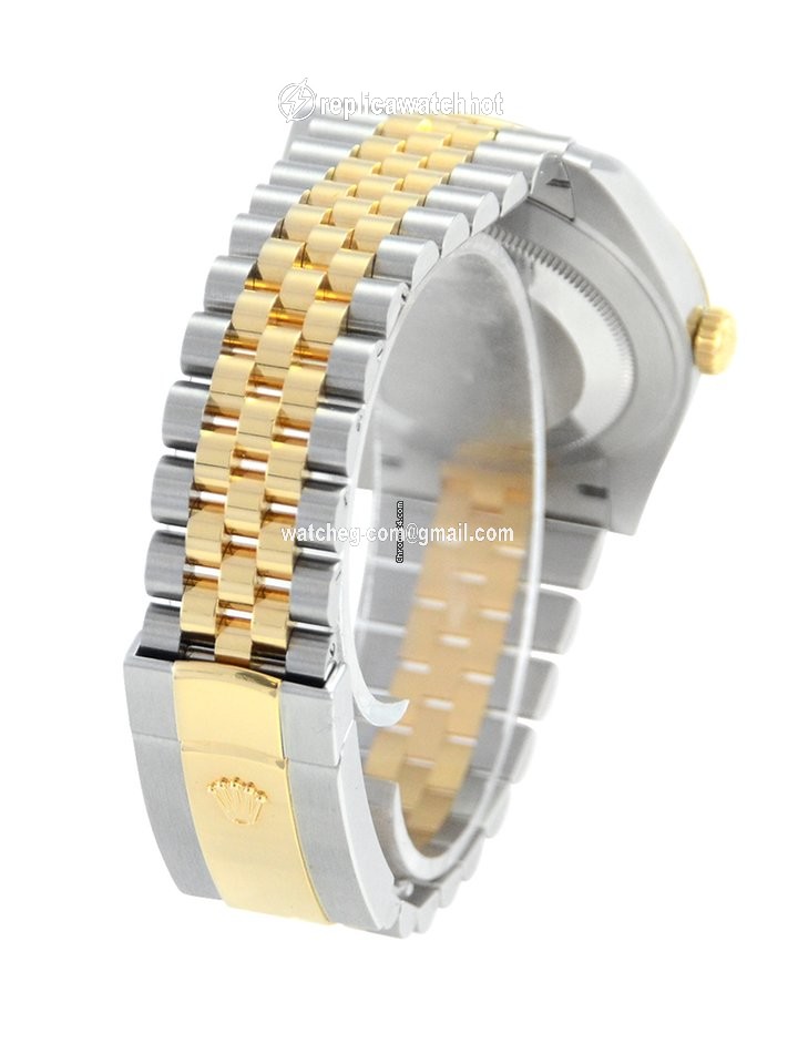 Rolex Datejust 41 Mens watch Unisex Gold Steel Automatic 126333-0020 3
