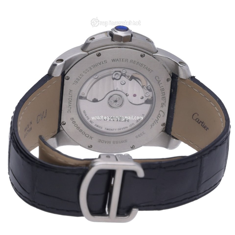 Cartier Calibre de Cartier Mens watch Unisex Automatic Steel W7100037 3