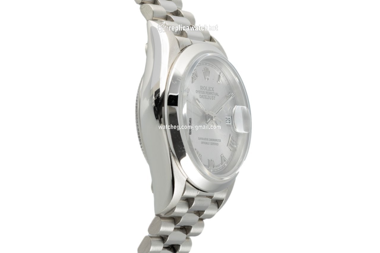 Rolex Lady-Datejust Womens watch Platinum Automatic 69166 3