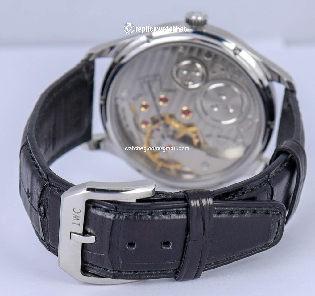 IWC Portuguese Hand-Wound Mens watch Unisex Manual winding Steel IW545407 3