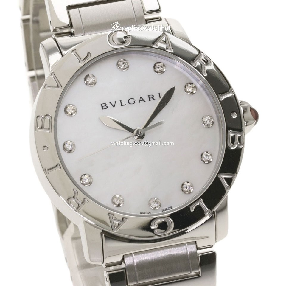 Bulgari Mens watch Unisex Automatic Steel 12P 3