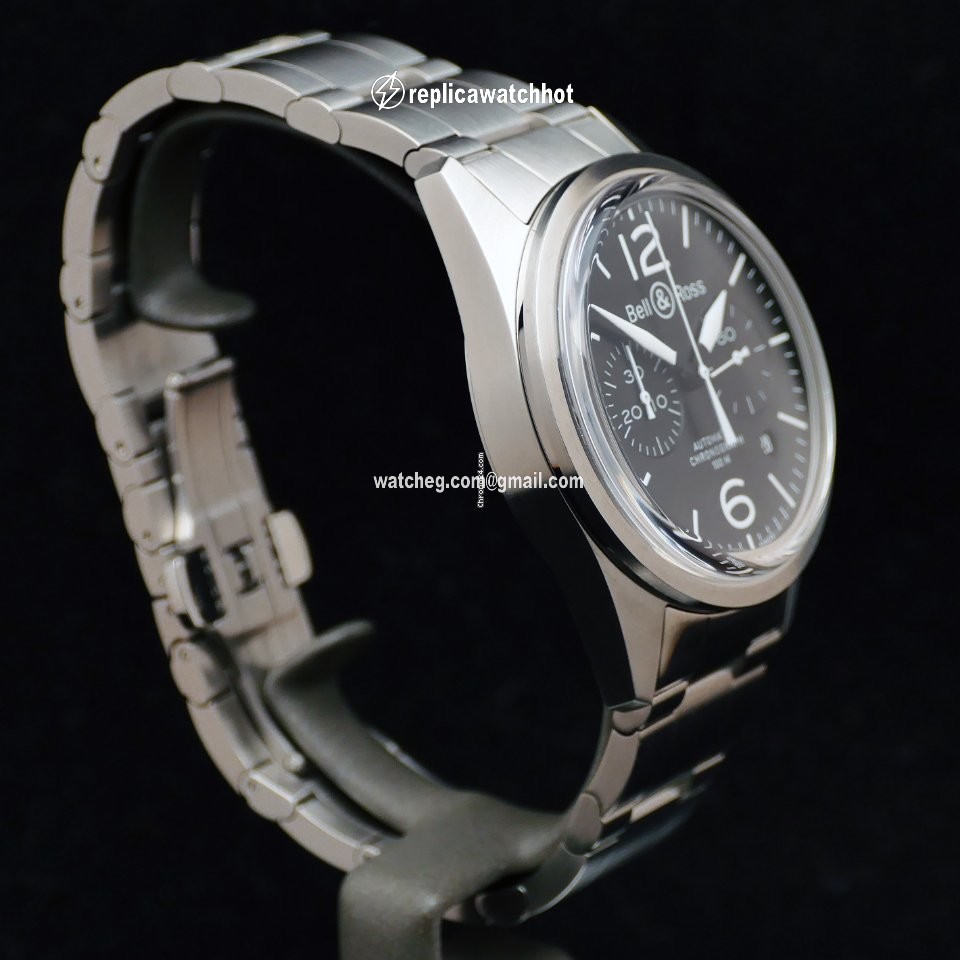 Bell & Ross BR V1 Mens watch Unisex Automatic Steel BRV126-BL-ST SCA 3