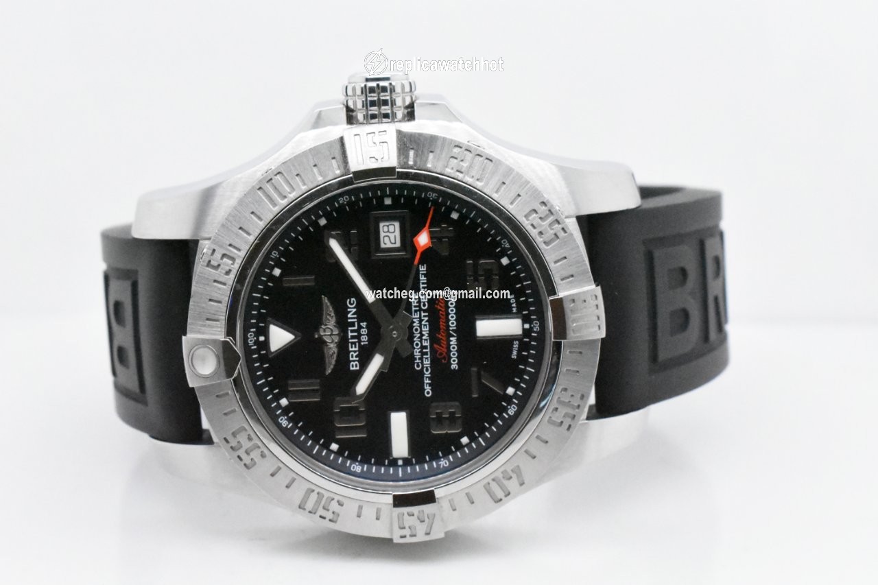 Breitling Avenger II Seawolf Mens watch Unisex Automatic Steel A1733110 BC30 109W A20BASA.1 3