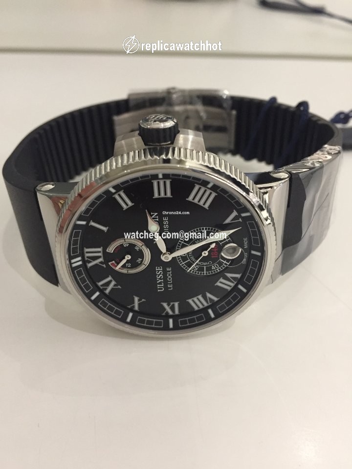 Ulysse Nardin Marine Chronometer Manufacture Mens watch Unisex Automatic Steel 1183-126-3 42 3