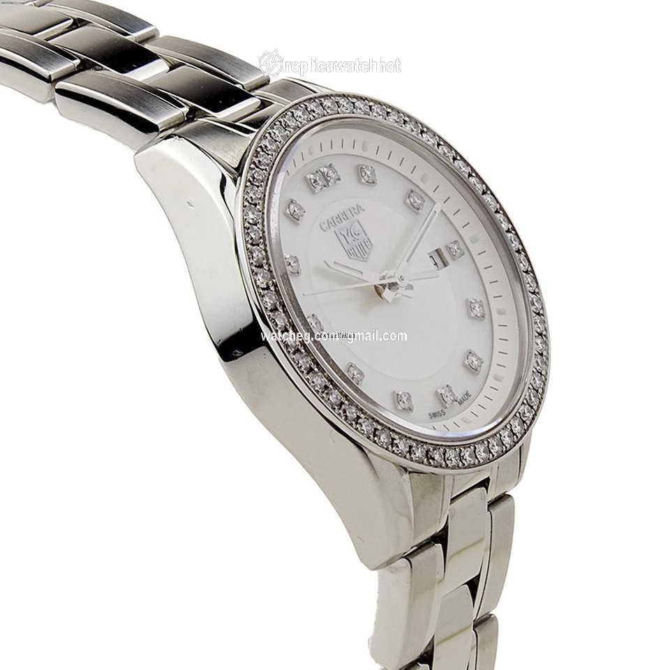 TAG Heuer Carrera Lady Womens watch Quartz Steel WV1413.BA0793 3