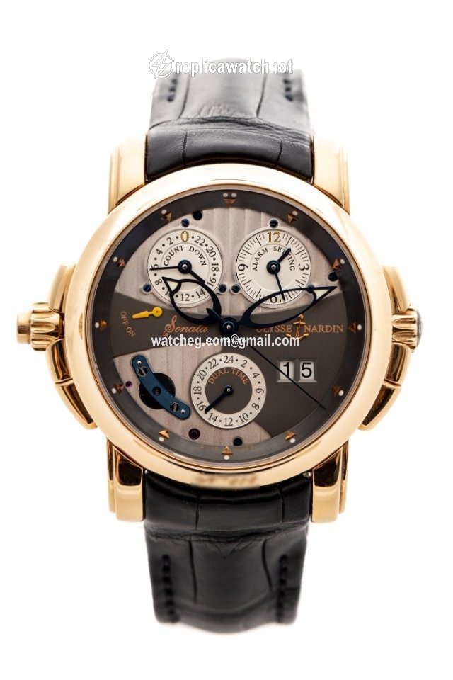 Ulysse Nardin Sonata Mens watch Unisex Automatic Rose gold 676-88 3