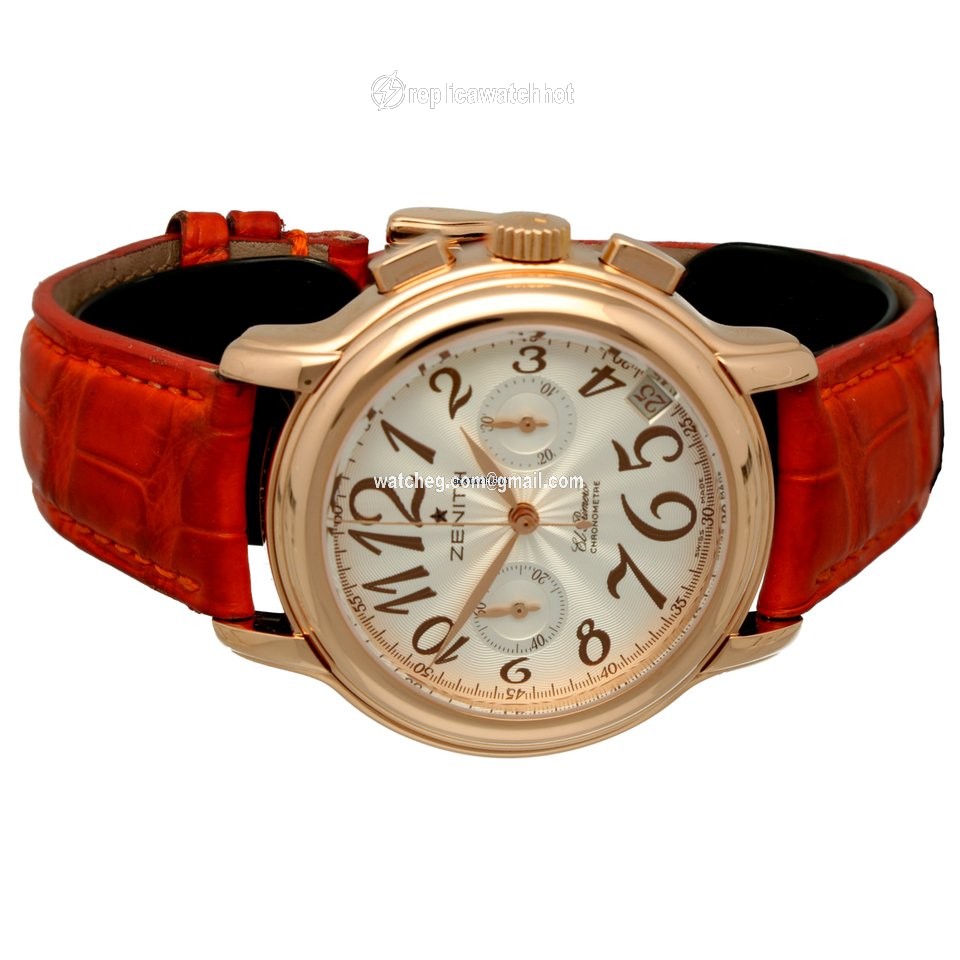 Zenith El Primero Chronomaster Lady Womens watch Quartz Rose gold 18.1230.4002 3