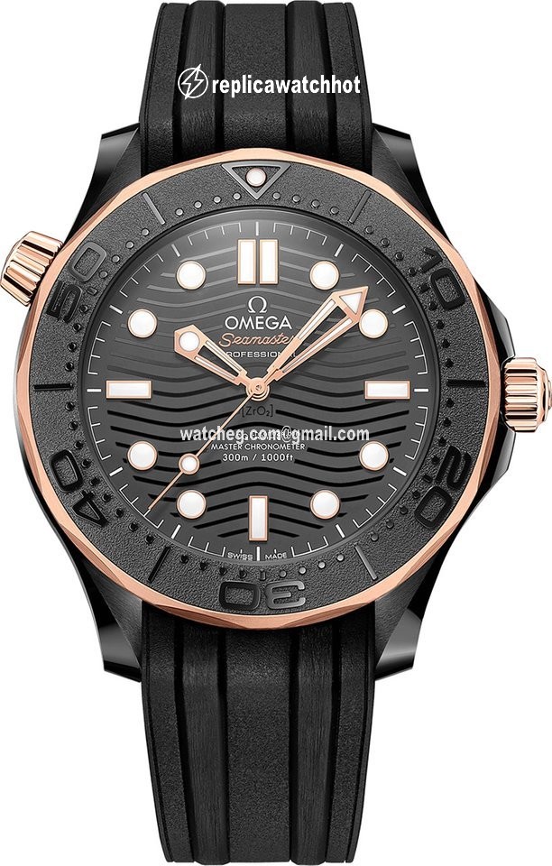 Omega Seamaster Diver 300 M Mens watch Unisex Automatic Ceramic 210.62.44.20.01.001 3