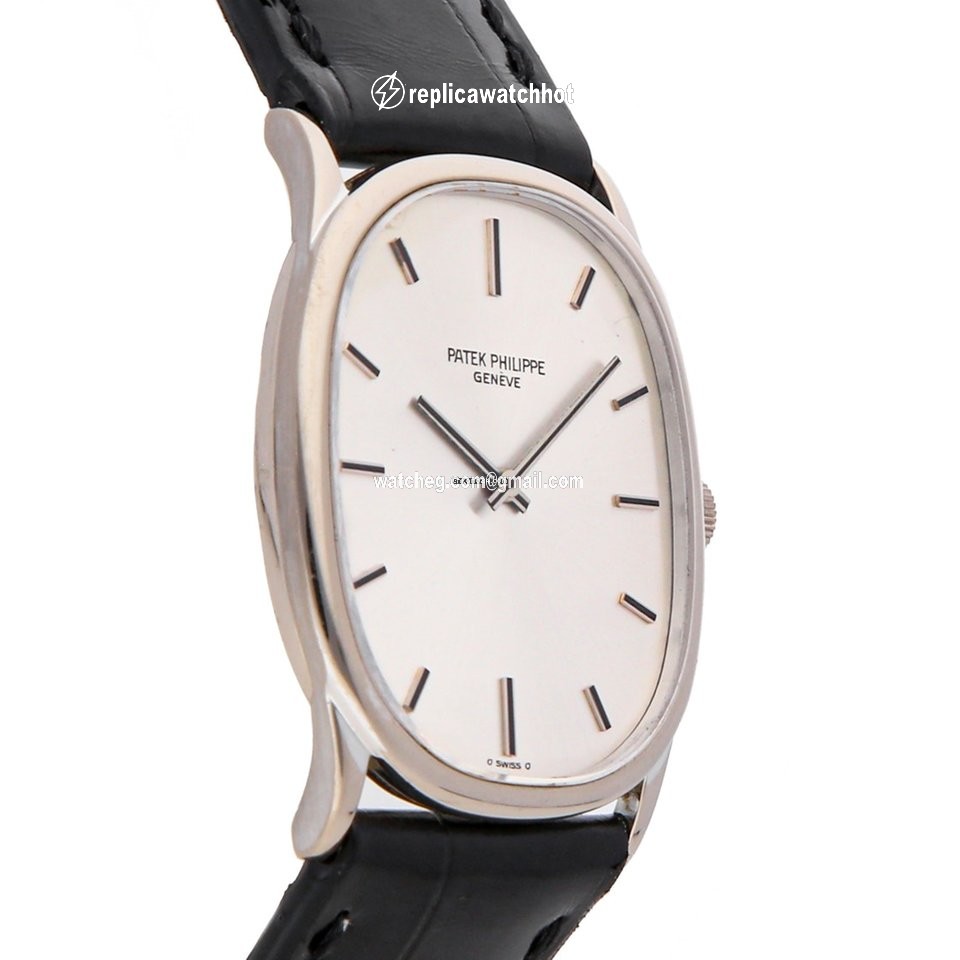 Patek Philippe Golden Ellipse Womens watch Manual winding White gold 3846G 3