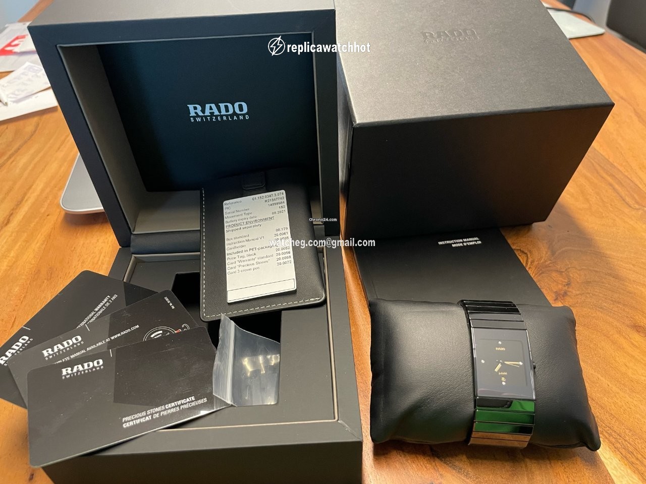 Rado Ceramica Womens watch Ceramic R 21.347.742 3
