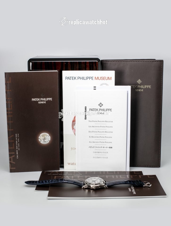 Patek Philippe Annual Calendar Mens watch Unisex Automatic White gold 5205G-001 3