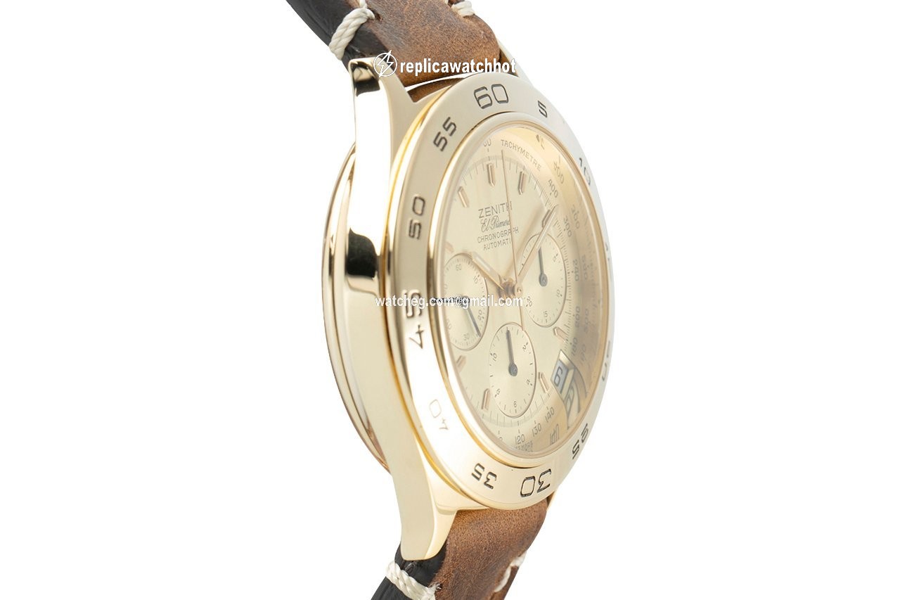 Zenith El Primero Mens watch Unisex Automatic Yellow gold 06-0060-400 3