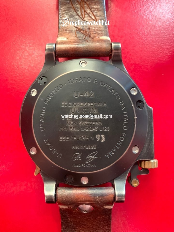 U-Boat U-42 Mens watch Unisex Automatic Titanium 8088 3