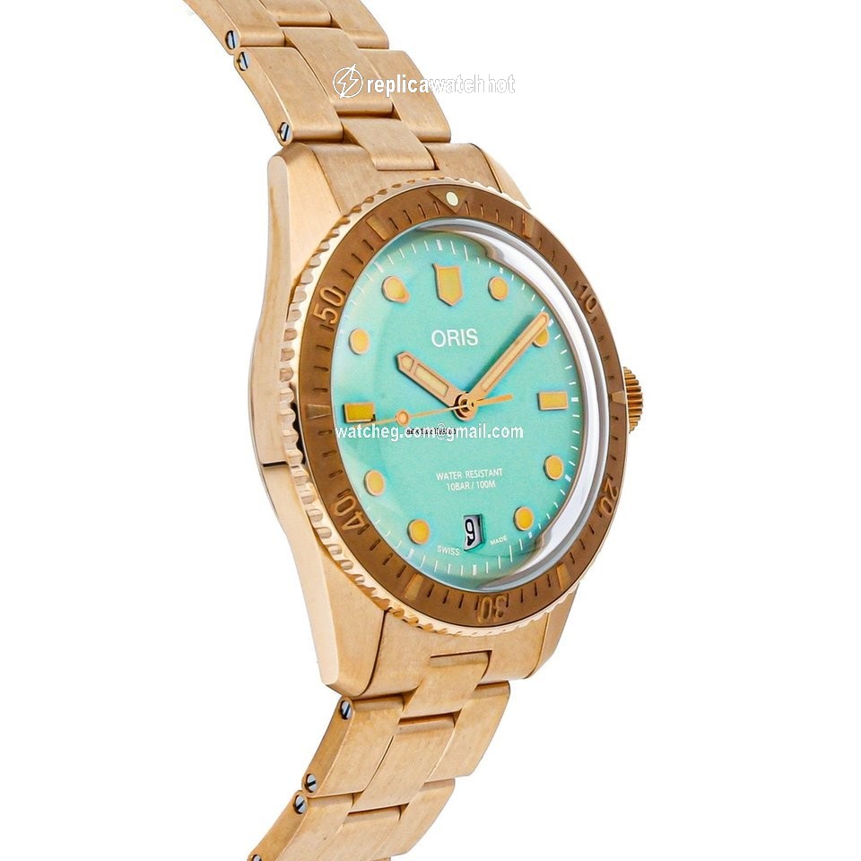 Oris Divers Sixty Five Mens watch Unisex Automatic Bronze 01 733 7771 3157-07 8 19 15 3