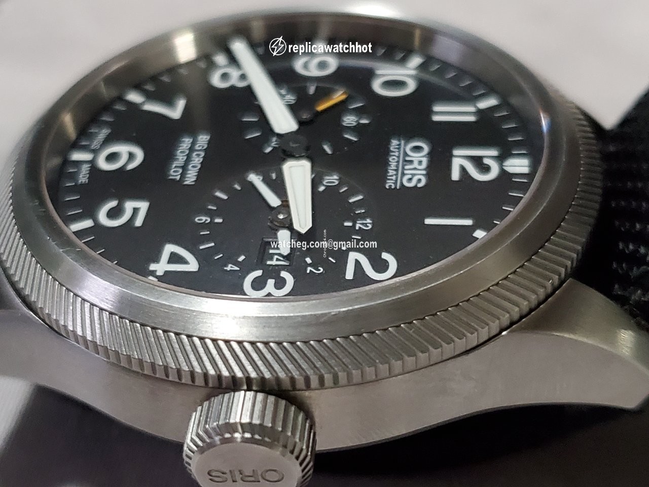 Oris Big Crown ProPilot Worldtimer Mens watch Unisex Automatic Steel 01 690 7735 4063-07 5 22 05FC 3