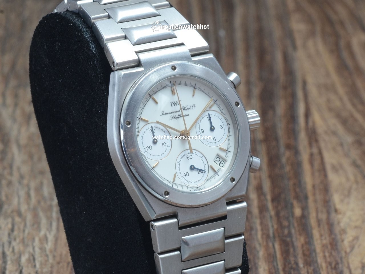 IWC Ingenieur Chronograph Womens watch Quartz Steel IW3733 3