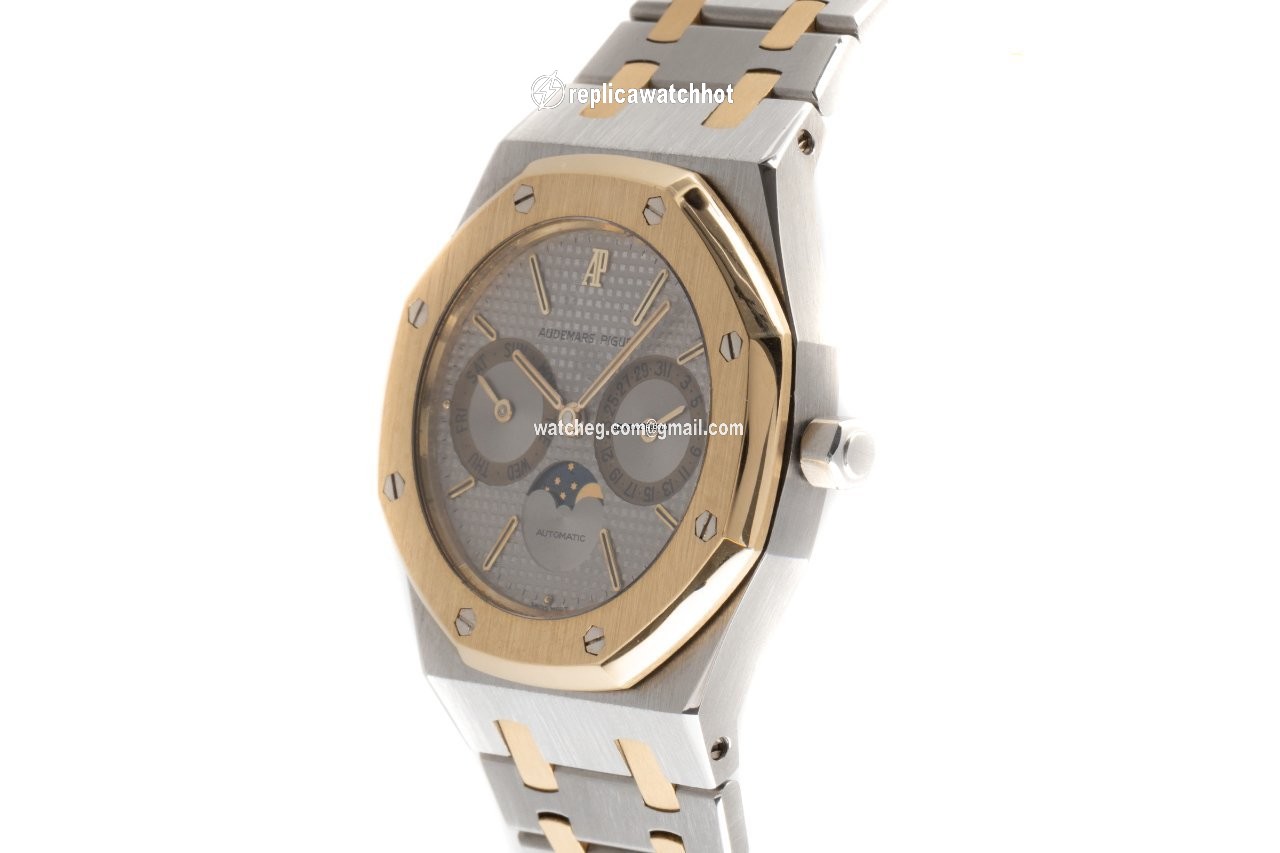 Audemars Piguet Royal Oak Day-Date Mens watch Unisex Automatic Gold Steel 25594SA 3