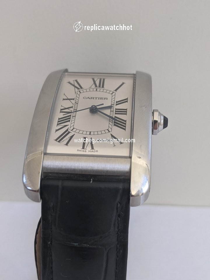 Cartier Tank Americaine Mens watch Unisex Automatic Steel WSTA0018 3