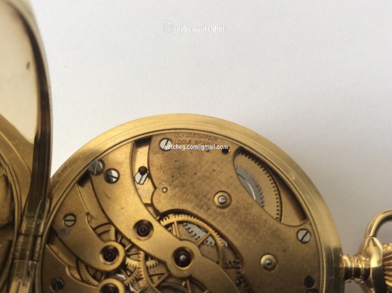 Ulysse Nardin Mens watch Unisex Manual winding Yellow gold 368416 3