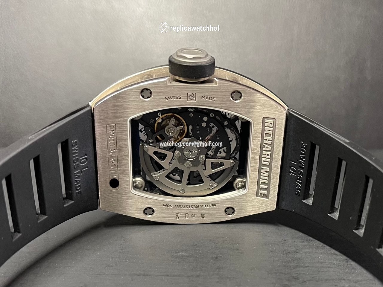 Richard Mille RM 010 Mens watch Unisex Automatic White gold RM010 AH WG 3