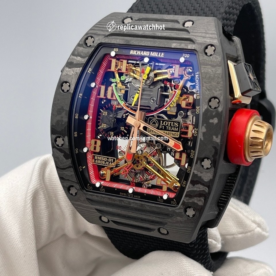 Richard Mille Mens watch Unisex Automatic Carbon RM 50-01 3