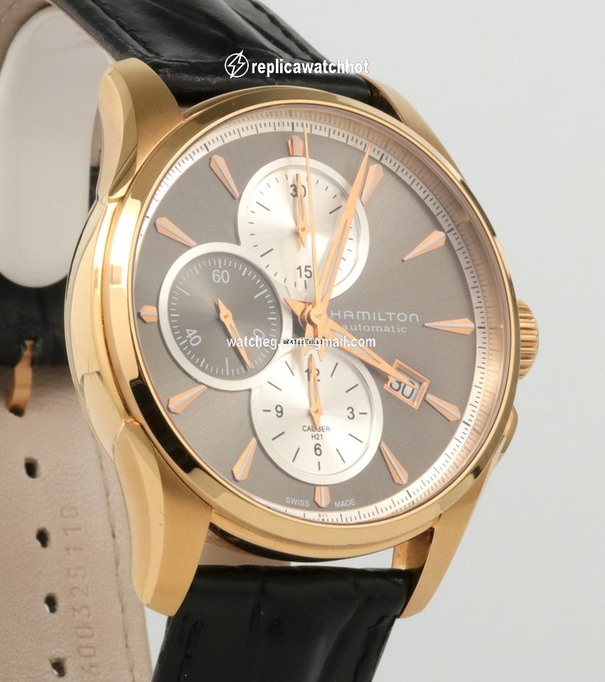 Hamilton Jazzmaster Auto Chrono Mens watch Unisex Automatic Steel H32546781 3