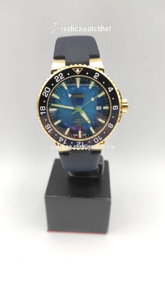 Oris Mens watch Unisex Automatic Yellow gold 01 798 7754 6185-Set 3