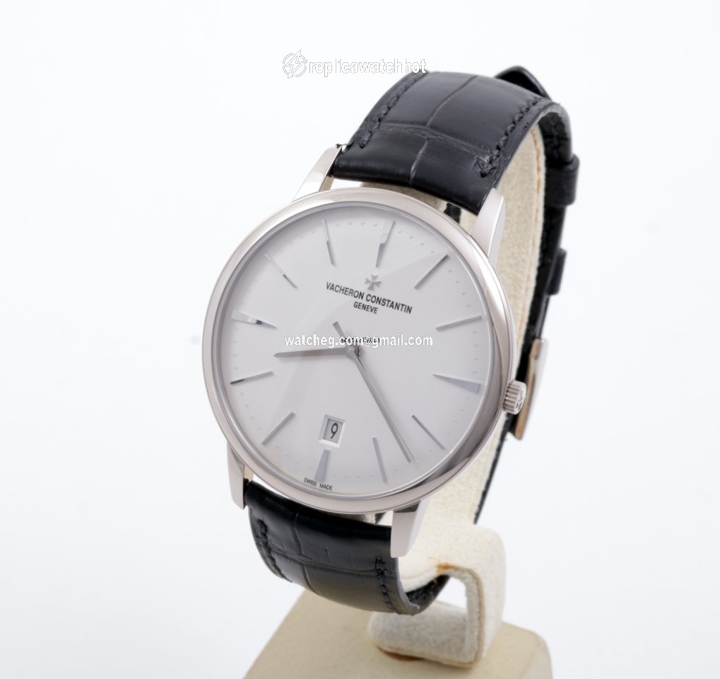 Vacheron Constantin Patrimony Mens watch Unisex Automatic White gold 85180 000G-9230 3