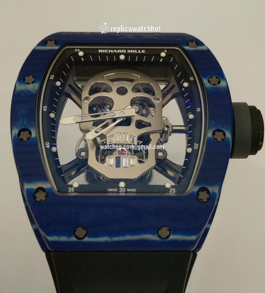 Richard Mille RM 052 Mens watch Unisex Automatic Carbon RM52-01 3