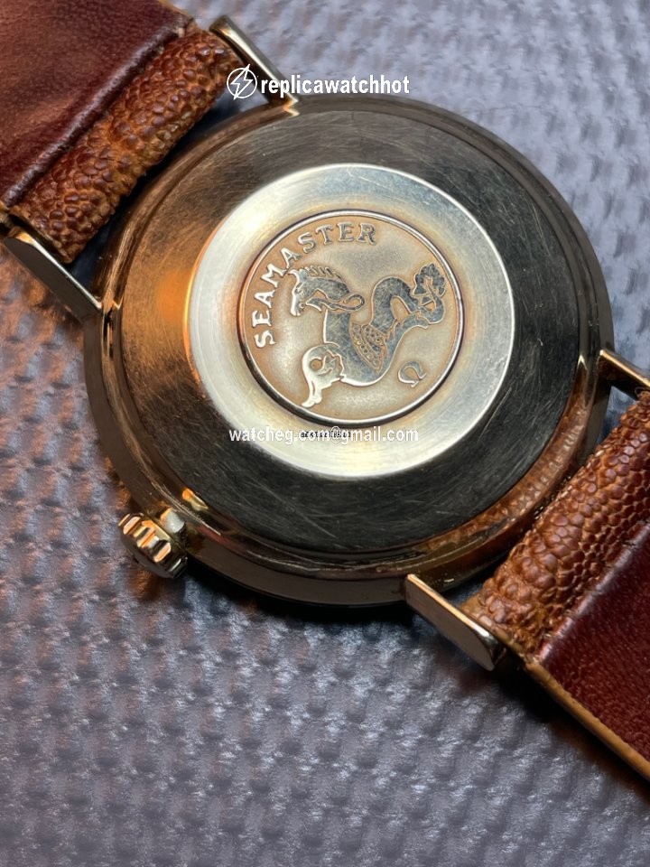 Omega Seamaster Mens watch Unisex Automatic Yellow gold Vintage 3