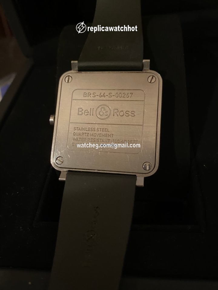Bell & Ross BR S Mens watch Unisex Quartz Steel BRS-64-S 3
