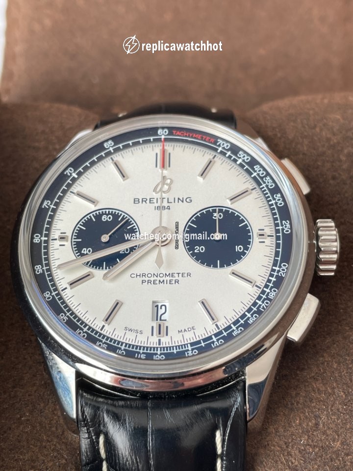 Breitling Mens watch Unisex Automatic Steel AB0118221G1P1 3