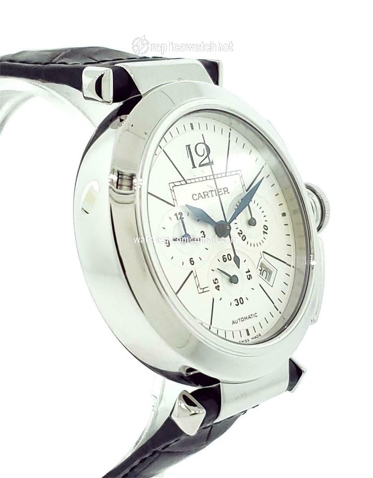 Cartier Pasha Mens watch Unisex Automatic Steel W3108555 3