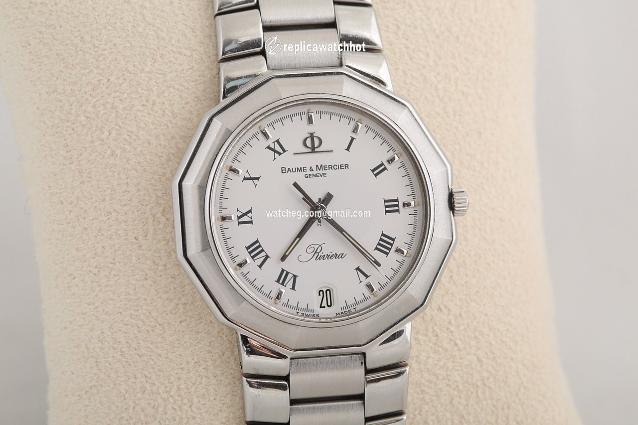 Baume & Mercier Riviera Mens watch Unisex Quartz Steel Baume & Mercier 5131 3