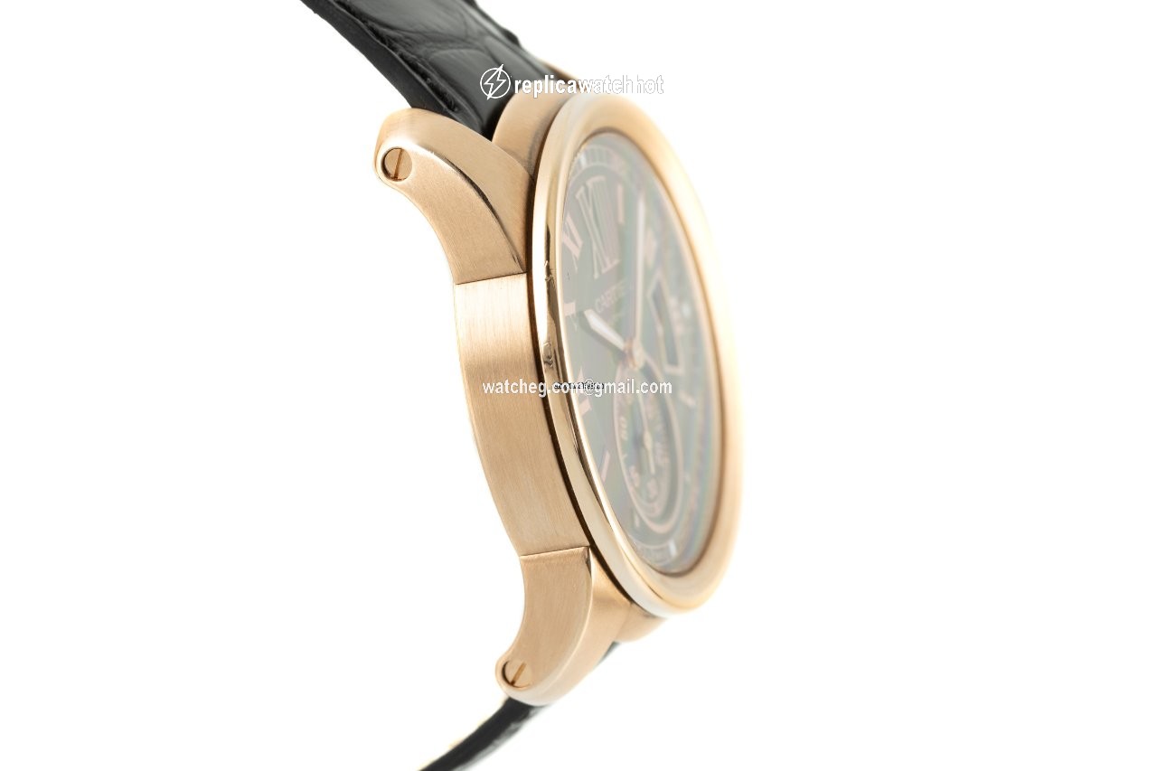 Cartier Calibre de Cartier Mens watch Unisex Automatic Red gold 3300 3