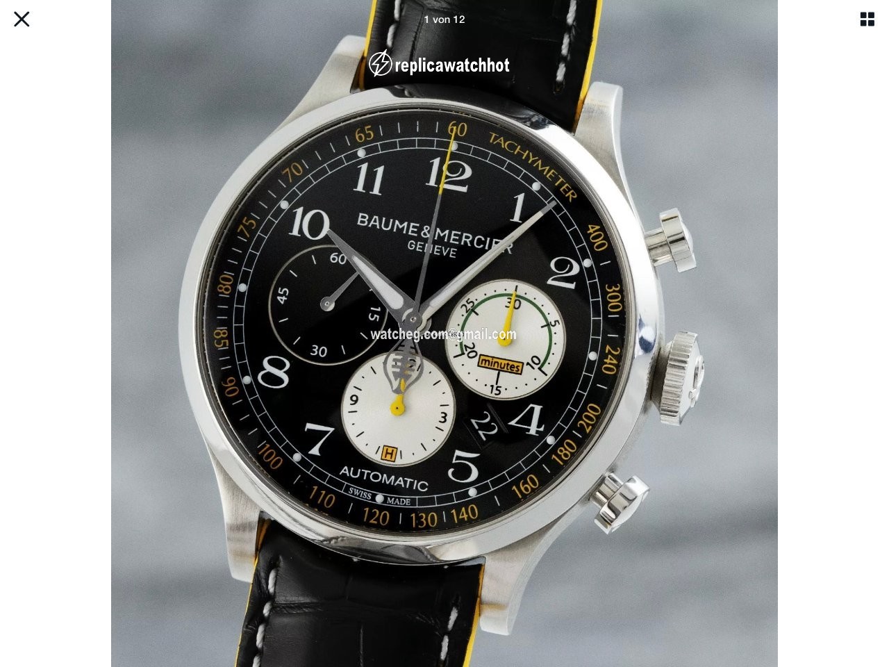 Baume & Mercier Capeland Mens watch Unisex Automatic Steel M0A10282 3