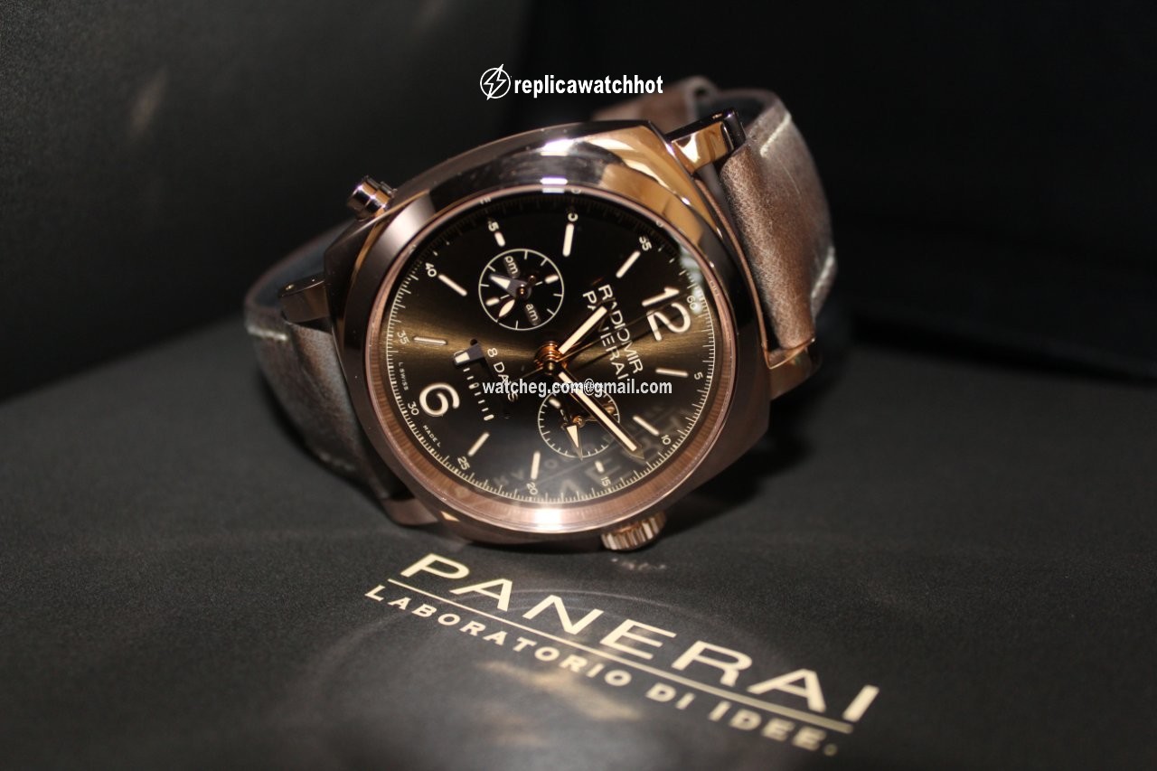 Panerai Special Editions Mens watch Unisex Manual winding Rose gold PAM 00502 3