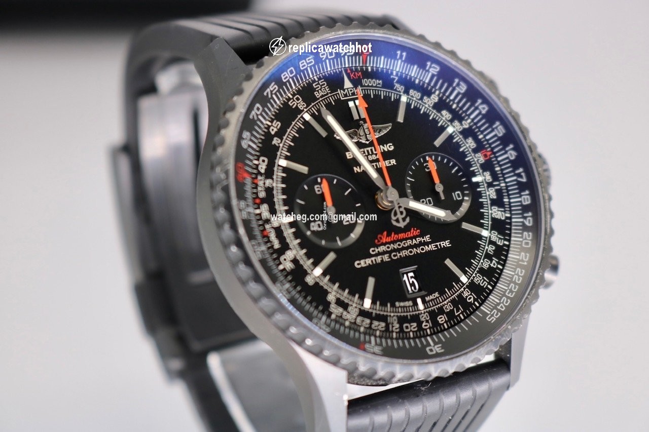 Breitling Navitimer 01 (46 MM) Mens watch Unisex Automatic Steel MB012822.BE51.252S.M20DSA.2 3