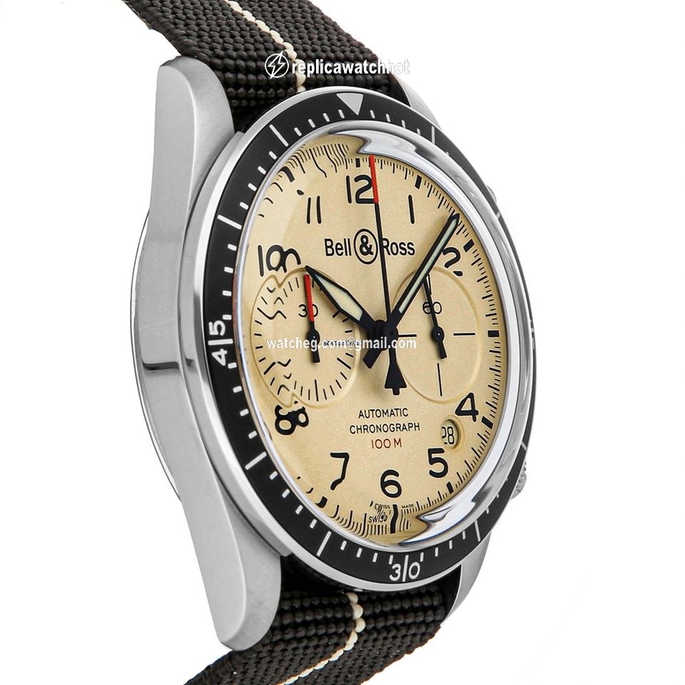 Bell & Ross BR V2 Mens watch Unisex Automatic Steel BRV294-BEI-ST SF 3