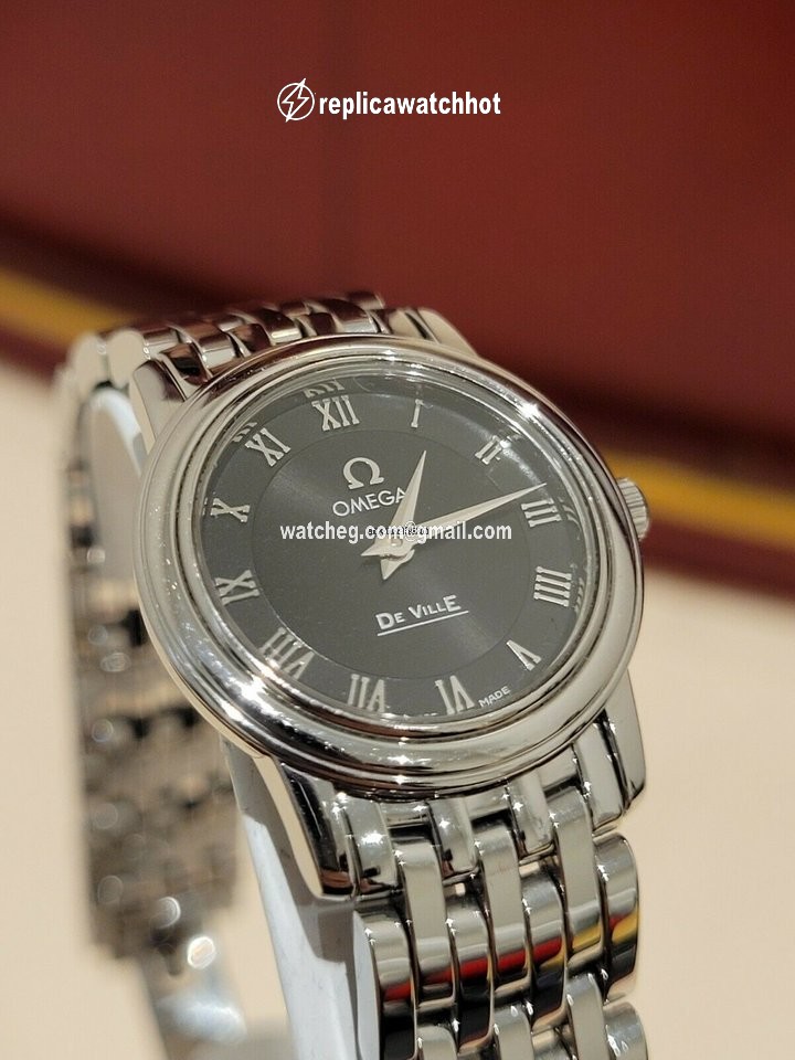 Omega De Ville Womens watch Quartz Steel 457052000 3