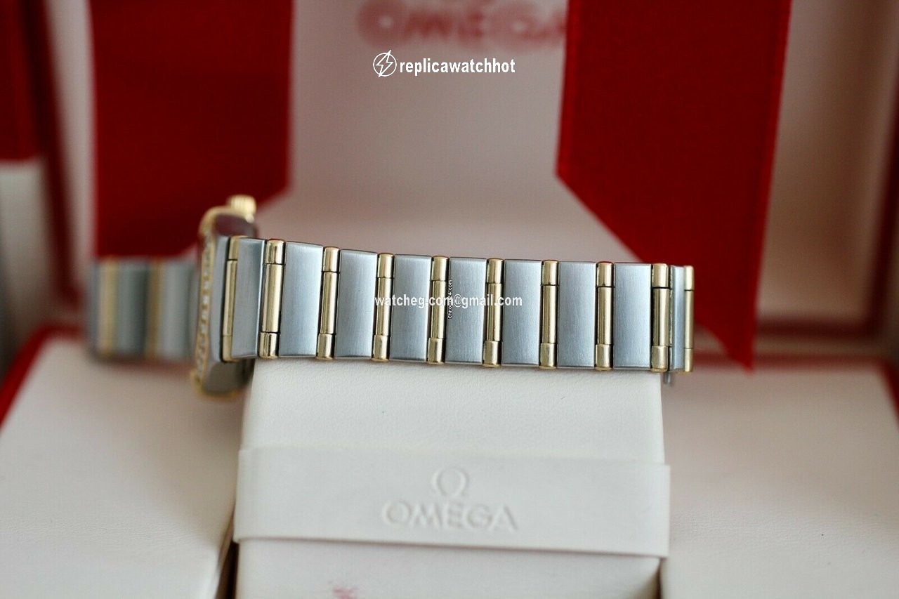 Omega Constellation Womens watch Quartz Gold Steel 1267.70.00 3